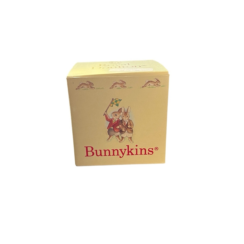 Vintage 1988 Royal Doulton Bunnykins Hug A Mug Two Handle Mug Cottagecore - Picture 4 of 11
